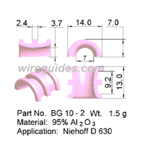 Wire Guide - Bow Guide BG 10