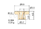 Ceramic Wire Guide, Eyelet Guide