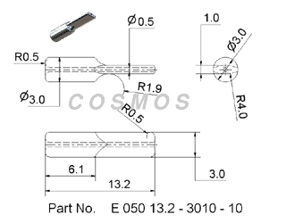 NOZZLE DRAWING  E 050 13.2
