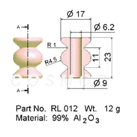 Wie Guide-Roller Guide, part No. RL 012