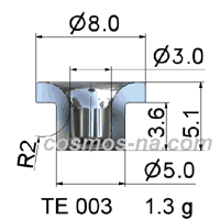 TUNGSTEN CARBIDE EYELET TE 003