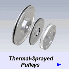 THERMAL SPRAYED PULLEYS